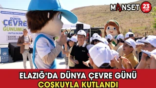 Elazığ’da Dünya Çevre Günü Coşkuyla Kutlandı
