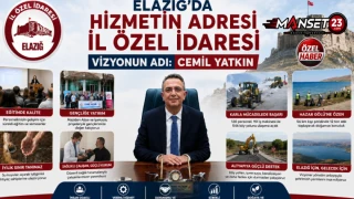 Elazığ’da Hizmetin Adresi: İl Özel İdaresi Vizyonun Adı: Cemil Yatkın