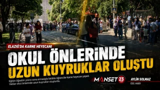 Elazığ'da Karne Heyecanı
