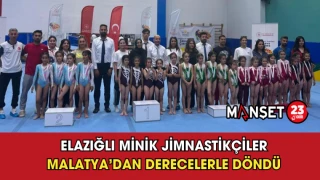 Elazığlı Minik Jimnastikçiler Malatya’dan Derecelerle Döndü