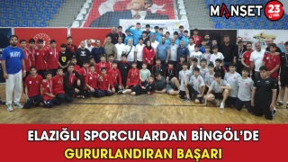 Elazığlı Sporculardan Bingöl’de Gururlandıran Başarı