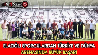 Elazığlı Sporculardan Türkiye Ve Dünya Arenasında Büyük Başarı