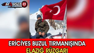 Erciyes Buzul Tırmanışında Elazığ Rüzgarı