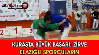 Kuraşta Büyük Başarı: Zirve Elazığlı Sporcuların
