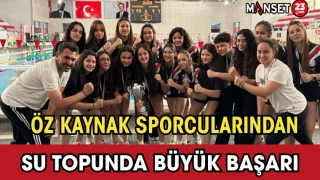 Öz Kaynak Sporcularından Su Topunda Büyük Başarı