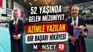 52 Yaşında Gelen Mezuniyet Azimle Yazılan Bir Başarı Hikâyesi