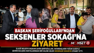 Başkan Şerifoğulları'ndan Seksenler Sokağı'na Ziyaret