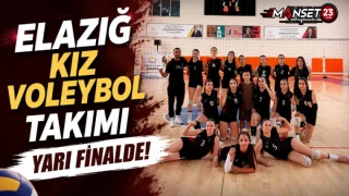 Elazığ Kız Voleybol Takımı Yarı Finalde