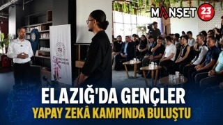 Elazığ’da Gençler Yapay Zekâ Kampında Buluştu
