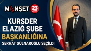 KURSDER Elazığ Şube Başkanlığına Serhat Gülnaroğlu Seçildi