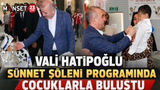 Vali Hatipoğlu, Sünnet Şöleni Programında Çocuklarla Buluştu