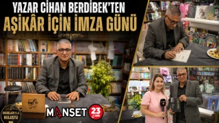 Yazar Cihan Berdibek’ten Aşikâr için İmza Günü