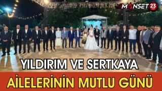 Yıldırım ve Sertkaya Ailelerinin Mutlu Günü