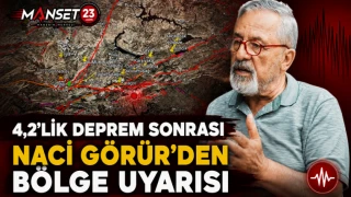 4,2’lik Deprem Sonrası Naci Görür’den Bölge Uyarısı
