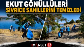 EKUT Gönüllüleri Sivrice Sahillerini Temizledi