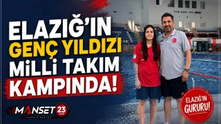 Elazığ’ın Genç Yıldızı Milli Takım Kampında!