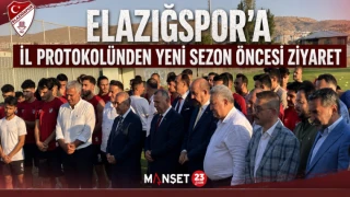 Elazığspor’a İl Protokolünden Yeni Sezon Öncesi Ziyaret