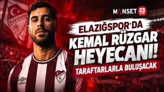 Elazığspor’da Kemal Rüzgar Heyecanı! Taraftarlarla Buluşacak