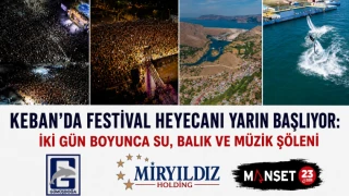 Keban’da Festival Heyecanı Yarın Başlıyor: İki Gün Boyunca Su, Balık ve Müzik Şöleni