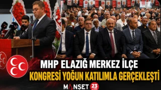 MHP Elazığ Merkez İlçe Kongresi Yoğun Katılımla Gerçekleşti