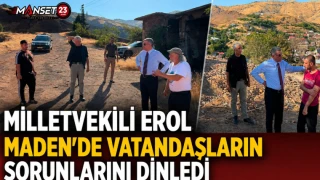 Milletvekili Erol Maden’de Vatandaşların Sorunlarını Dinledi