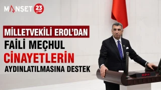 Milletvekili Erol'dan Faili Meçhul Cinayetlerin Aydınlatılmasına Destek