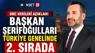 ORC Verileri Açıkladı: Başkan Şerifoğulları Türkiye Genelinde 2. Sırada