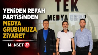 Yeniden Refah Partisinden Medya Grubumuza Ziyaret