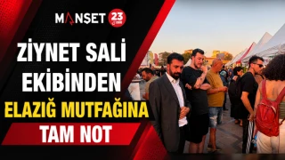 Ziynet Sali Ekibinden Elazığ Mutfağına Tam Not