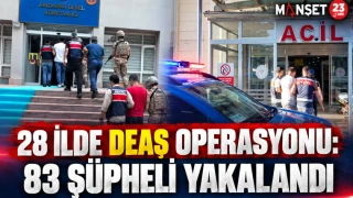 28 İlde DEAŞ Operasyonu: 83 Şüpheli Yakalandı