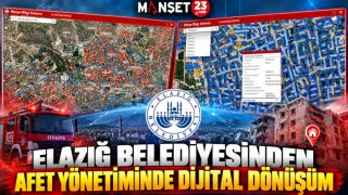 Elazığ Belediyesinden Afet Yönetiminde Dijital Dönüşüm