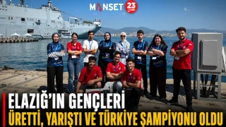 Elazığ’ın Gençleri Üretti, Yarıştı Ve Türkiye Şampiyonu Oldu