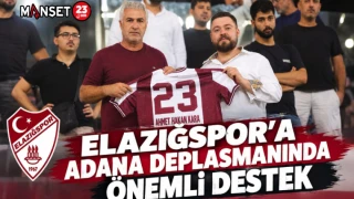 Elazığspor’a Adana Deplasmanında Önemli Destek