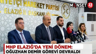 MHP Elazığ’da Yeni Dönem: Oğuzhan Demir Görevi Devraldı