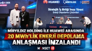Miryıldız Holding İle Huawei Arasında 20 MWh’lik Enerji Depolama Anlaşması İmzalandı
