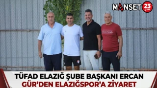 TÜFAD Elazığ Şube Başkanı Ercan Gür’den Elazığspor'a Ziyaret
