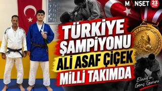 Türkiye Şampiyonu Ali Asaf Çiçek Milli Takımda