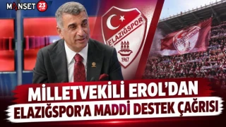 MİLLETVEKİLİ EROL’DAN ELAZIĞSPOR’A MADDİ DESTEK ÇAĞRISI