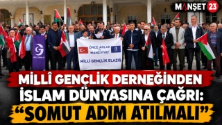 MİLLÎ GENÇLİK DERNEĞİNDEN İSLAM DÜNYASINA ÇAĞRI: “SOMUT ADIM ATILMALI”