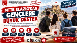 MTTB ELAZIĞ’DAN GENÇLERE BÜYÜK DESTEK