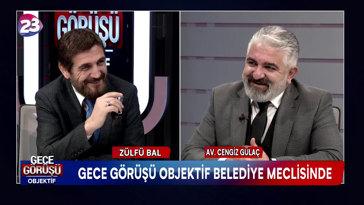 GECE GÖRÜŞÜ OBJEKTİF BELEDİYE MECLİSİNDE...